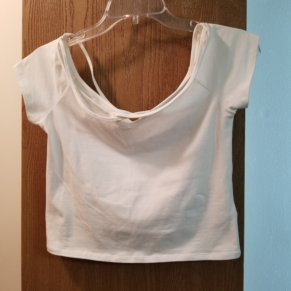 Blouse.  White.  Express. Never worn